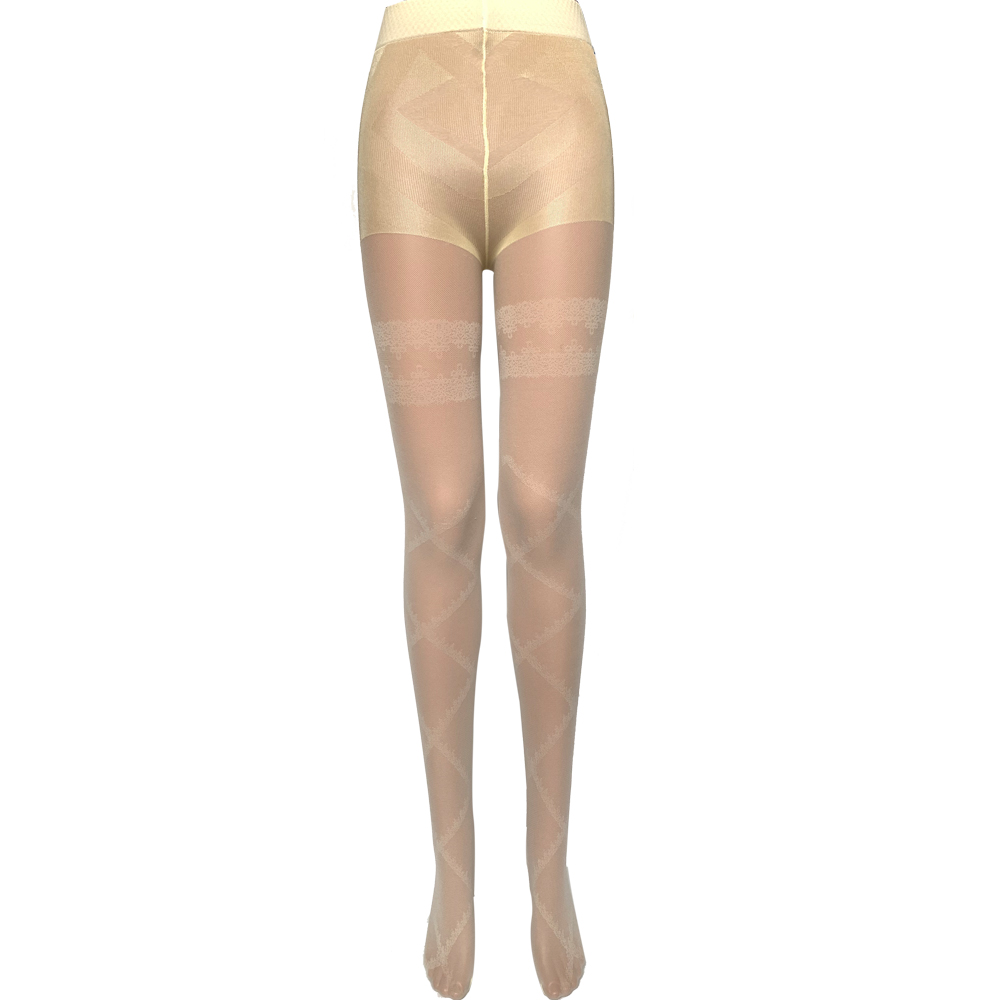 High-Waisted Butt-Lifting Leg-Shaping Pantyhose